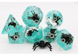 DICE 7-Set: Blue Tarantula RPG